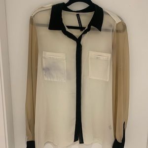 Colourblock blouse